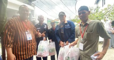 Agenda Tarhib Ramadhan, BAZNAS Jawa Barat Salurkan 55 Paket Sembako dan Uang Kafalah